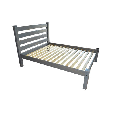 Base de lit en bois massif Homestead