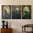 Peacock  Series  L  -Premium Gallery Wrapped Canvas Set -Ready to Hang-102398732