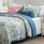 Ensemble de courtepointe 2 pièces Greenland Home Fashions Pavona Jade 68 x 88 + 20 x 26-1377072532