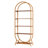 5-Tier Open Bookshelf, 70.8" Tall Arched Bookcase, Modern Brown Storage Bookshelves, Freestanding Display Rack Shelving Unit for Office, Bedroom, Living Room, Easy Assembly