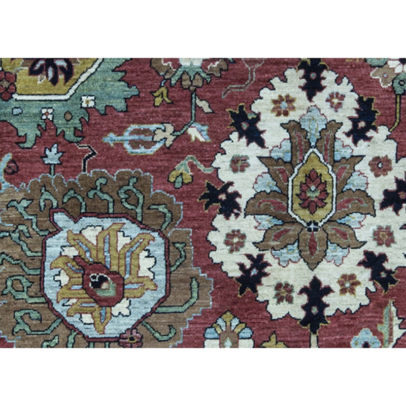Sultanabad Wool Oriental Area Rug, Rectangle 12'1" x 14'7"
