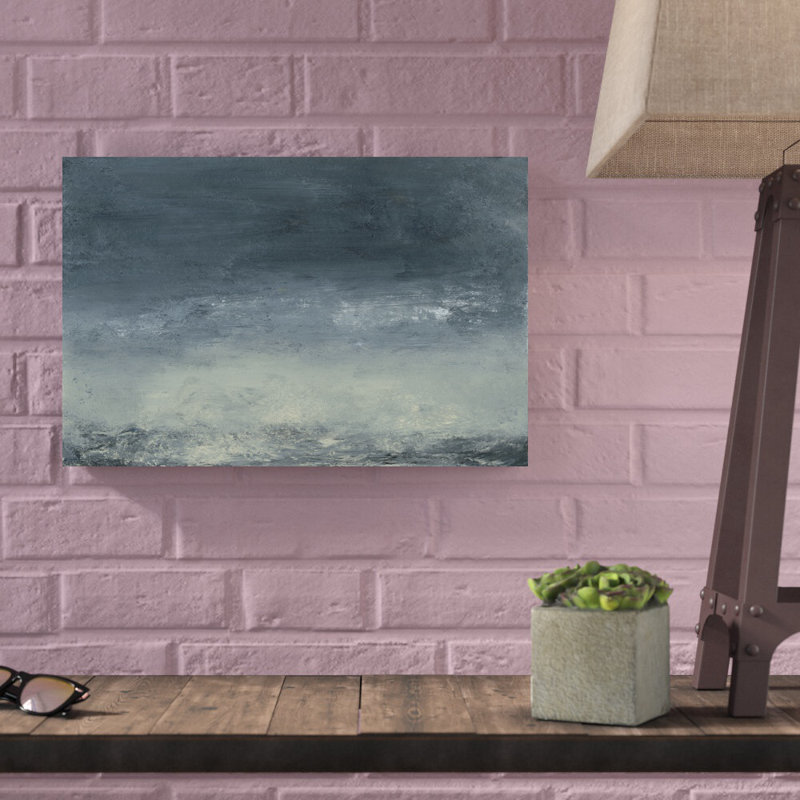 «Stille II» par Sharon Gordon - reproduction d'art sur toile tendue, H 12 po x l 18 po