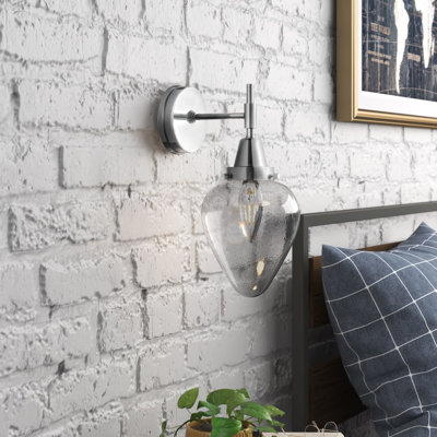 Gayle Chrome Armed Sconce