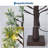 Lighted Artificial Bonsai Tree with 48 Warm White LEDs, Battery & USB Powered, Plantain