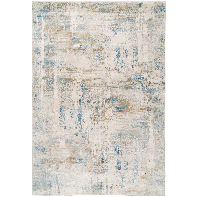 Shaniya Abstract Indoor Rug, Rectangle 6'7" x 9'6"