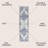 Alhambra Ornate Medallion Modern Light Blue/Ivory Rug-79098793