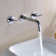 Wall Mount Vanity Faucet with 2 Handle, Bathroom Vanity Faucet with Brass Rough-in Valve