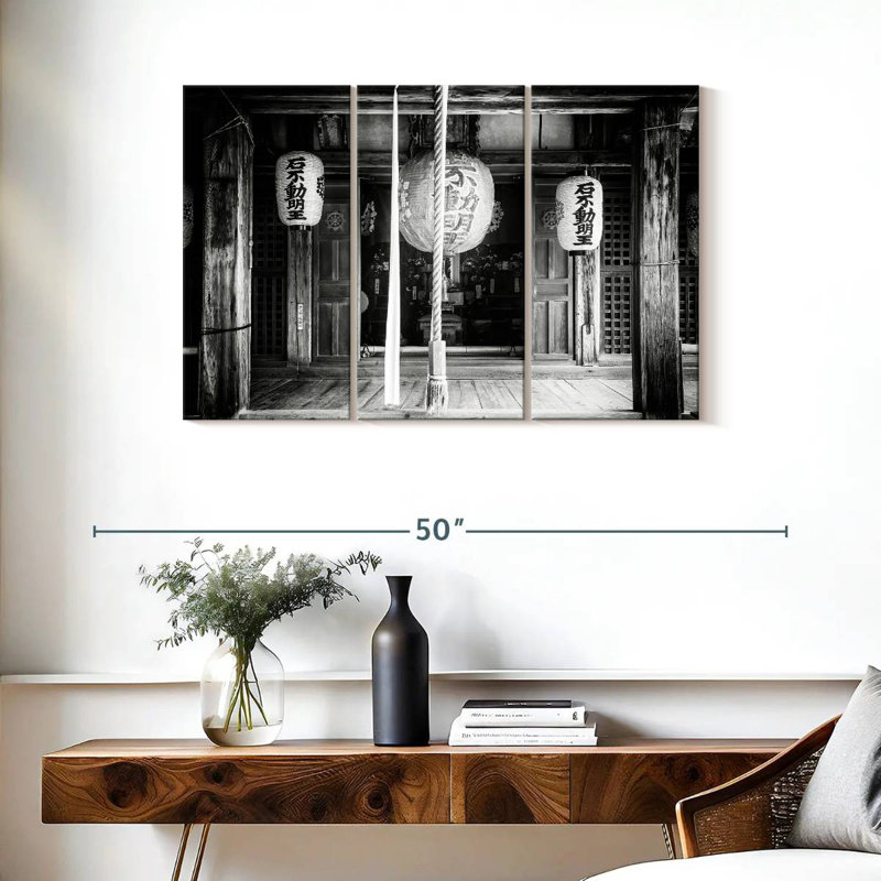 Adella Old Traditional Temple, 24" H x 38" W