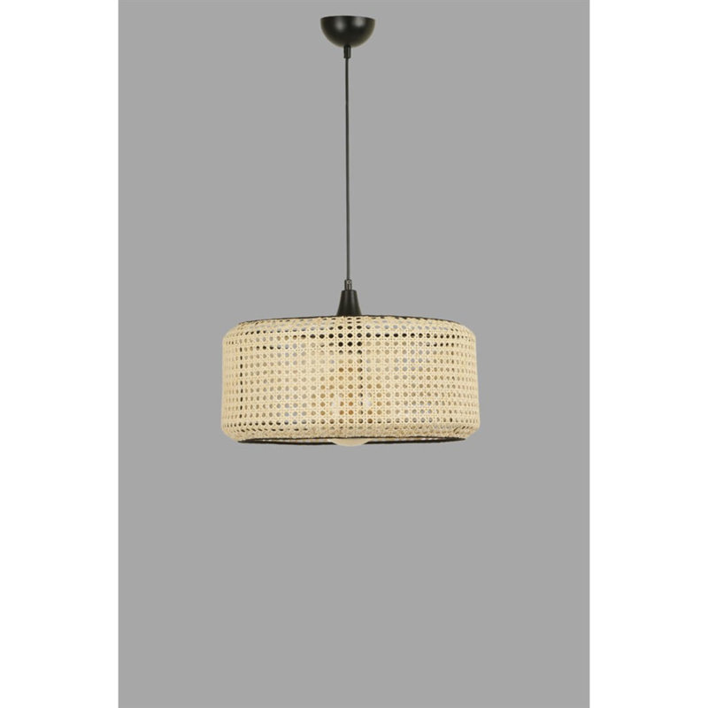 Bernadetta 1 - Light Drum Pendant, Beige