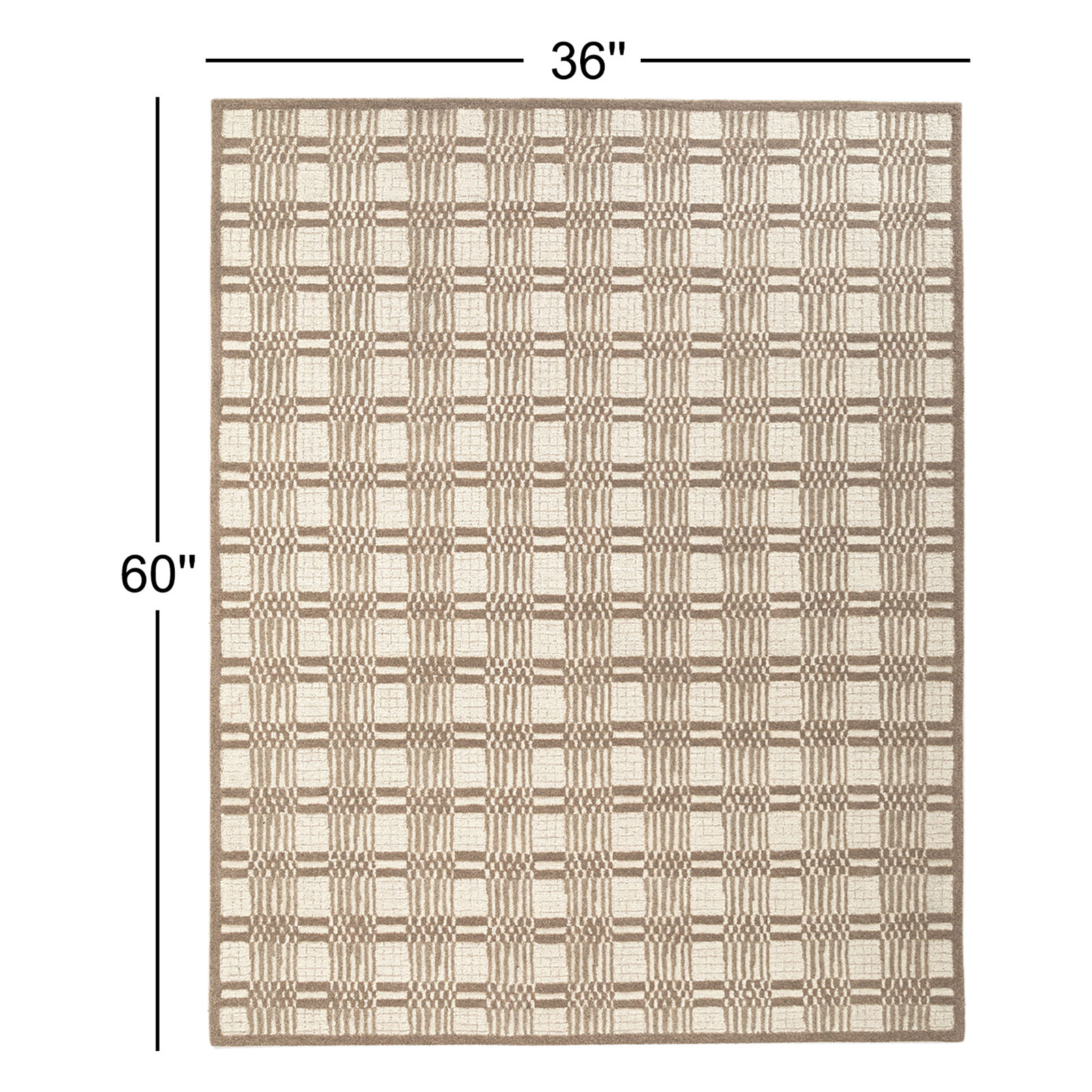Freya Stripe Area Rug, Rectangle 3' x 5'