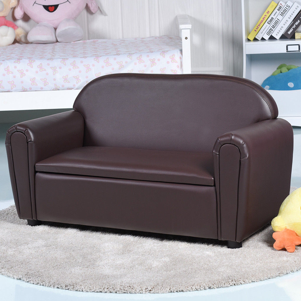 Jhirayr Kids 9.5'' Wood Club Chair Sofa / Sectional and Ottoman Harriet Bee
