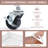 3-Tier Stainless Steel Rolling Cart with Drawer, Metal Utility Cart with Wheels, Salon Trolley Cart, Storage Cart,Bathroom Cart,Metal Cart,Printer Stand-89259769