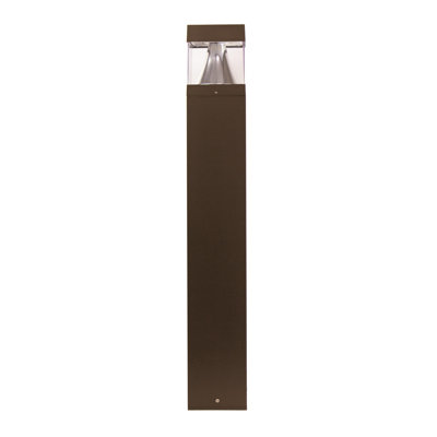 Solus Square Tunable/Switchable LED Landscape Bollard - 3000K/4000K/5000K