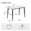 Metal Base Dining Table-243328120
