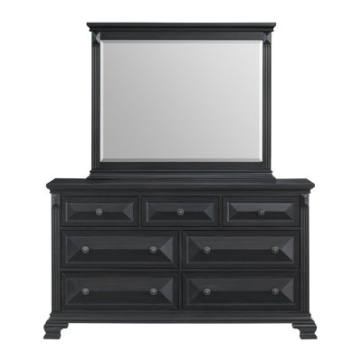 Dresser And Mirror Set