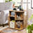 Rotating End Table with Storage