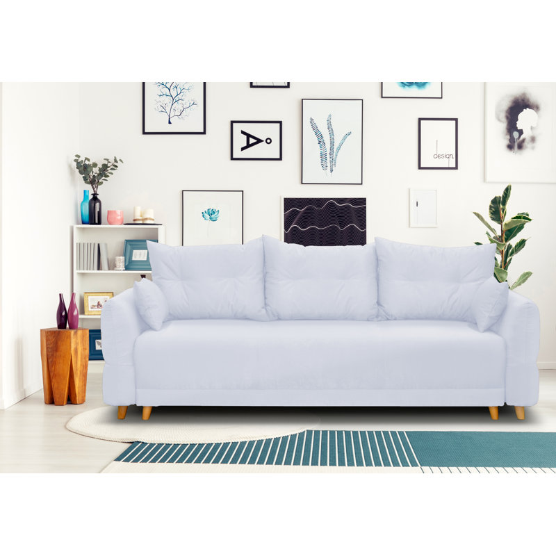 3 Seater Sleeper, Blue
