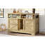 Enceinte de litière multifonctionnelle brune, pour 2 chats, utilisée comme table d'appoint et espace pour chat privé avec grand compartiment intérieur en bois d'ingénierie à double porte
