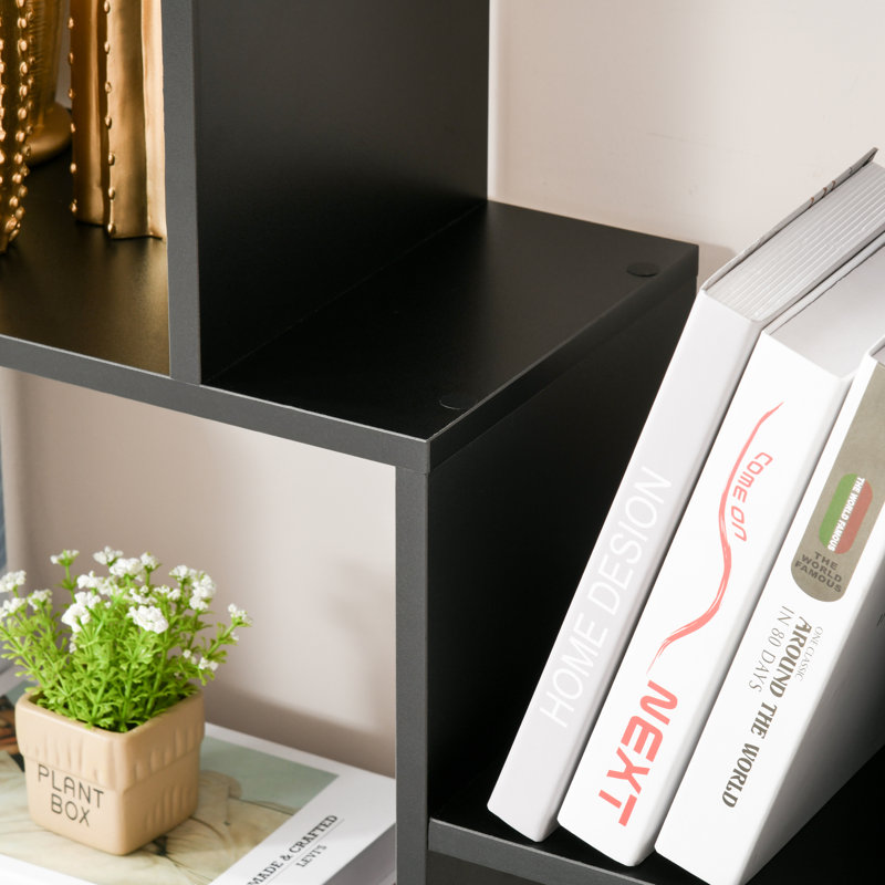178cm H x 70cm W Standard Bookcase, Black