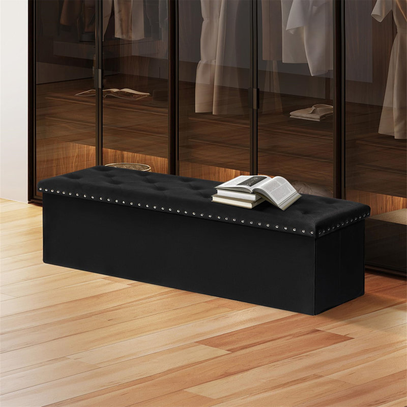 Storage Bench, Black
