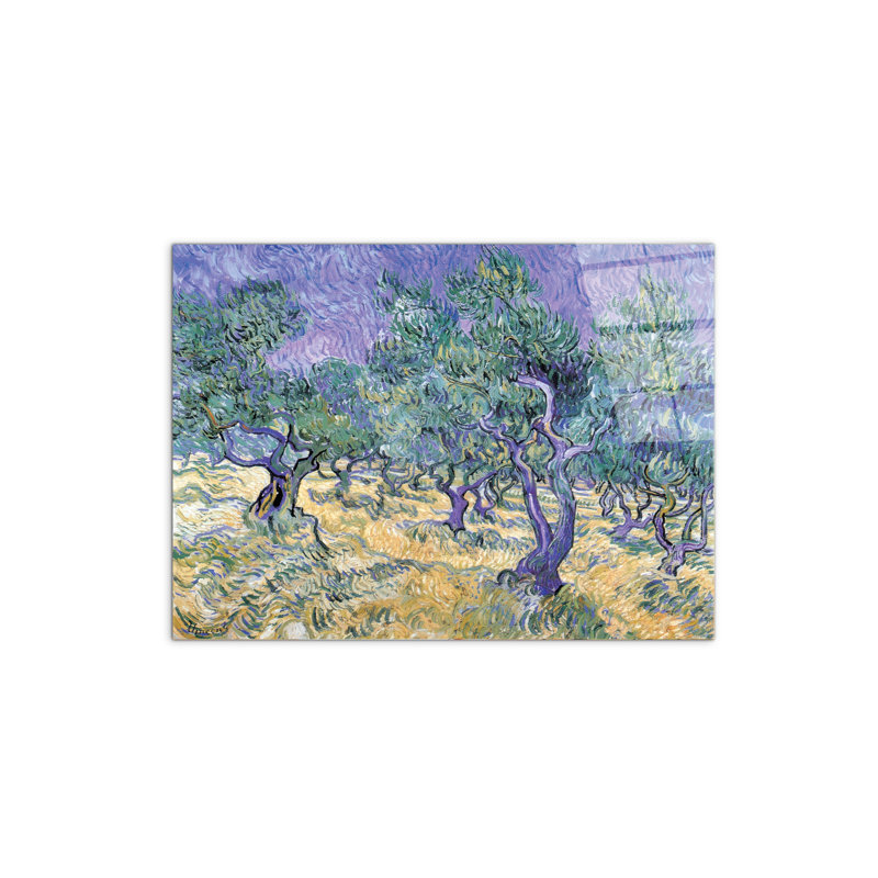 grove by Art Studio 58×78 cm CrystalArt Acrylic Material Glass Effect, Frameless Panel, Lightweight Ready to Hang