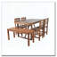 Ensemble de table et chaises d'extérieur en bois d'acacia de haute qualité-1924105945