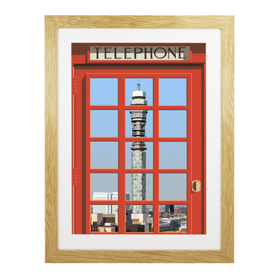 London Telephone Box 16 - Print