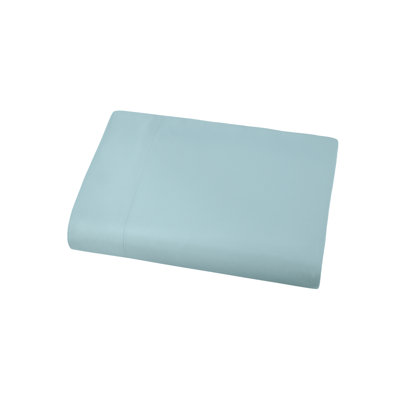 Drap surdimensionné de couleur bleu très grand Southano en microfibre à double brossage de 110 g / m² Southshore Fine Linens, 132 x 110 po, infroissable et résistant à la décoloration