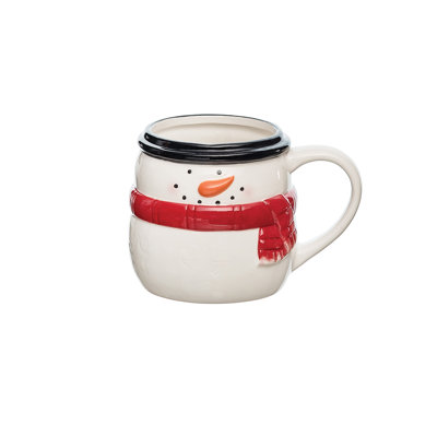 Grande tasse de Noël bonhomme de neige 16 oz