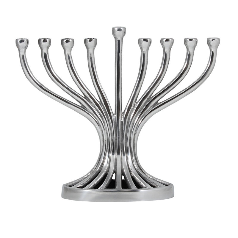 Aluminum Menorah