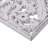 Botanical 2 Wall Decor - Distressed Lotus White Wash Entryway Wood