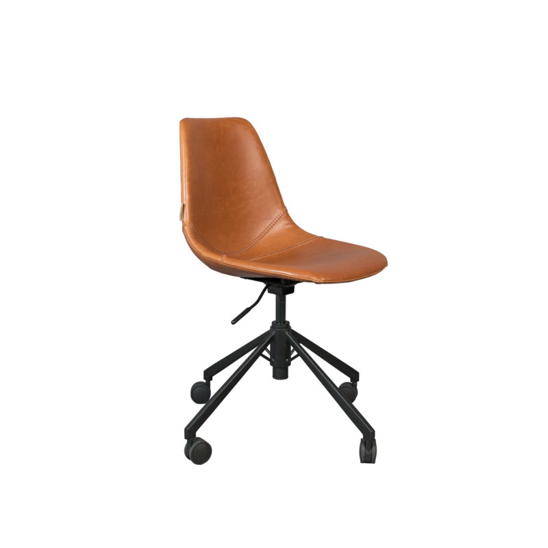 Swivel Task Chair, Brown