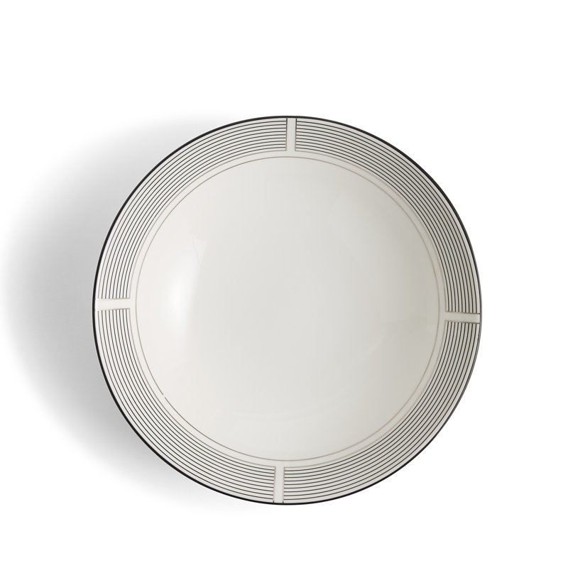 Vera Wang Luxe Graphite 7.8in Soup/Pasta Bowl
