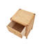 Amellia 39cm W Solid + Manufactured Wood Bedside Table-1817068441