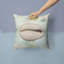 Coussin décoratif intérieur / extérieur blanc Shells-22324667