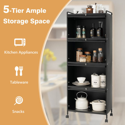 Quontez 23.5'' Iron Standard Baker's Rack