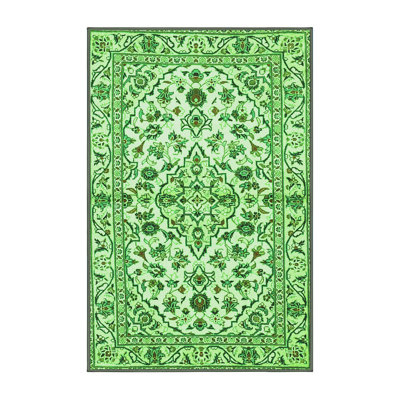 Micala Washable Oriental Indoor Rug