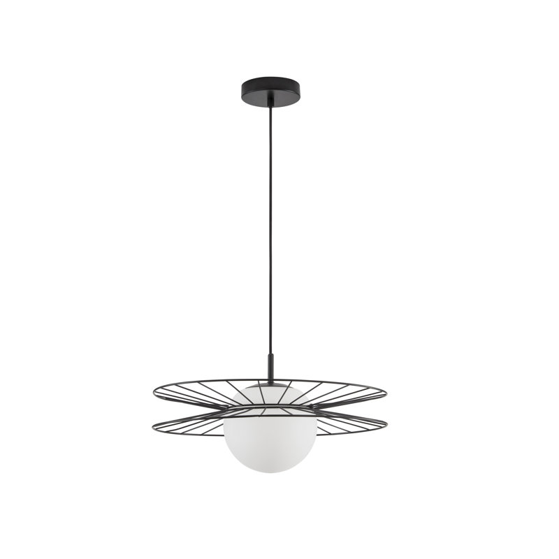 1 - Light Black Unique/Statement Pendant