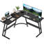 Vanesa 120cm L-Shape Computer Desk Metal Base Corner Gaming Desk Large PC Writing Table-1955403304-1996615280