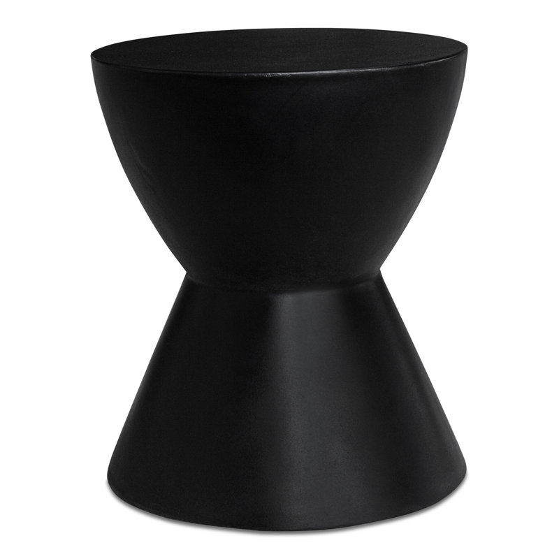 Neil Accent Stool, Black