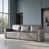 Similicuir gris est en rupture de stock