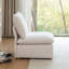 Chaise d'appoint en velours côtelé avec coussins Hepworth-475890033