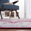 Tapis 106 m / l S / R bourgogne / beige-1699462850
