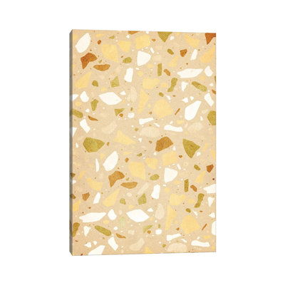 " Neutral Terrazzo Pattern " Painting Print