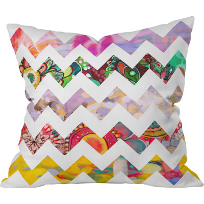 Chevron No. 1 Outdoor Throw Pillow