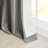 Madison Park Emilia Charcoal Twist Tab Curtain