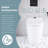 Smart Toilet 1.28 GPF Single Flush Toilet In Ceramic-111669925