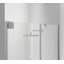 Porte de douche pivotante sans cadre l 58,5 "x H 72"-85752680