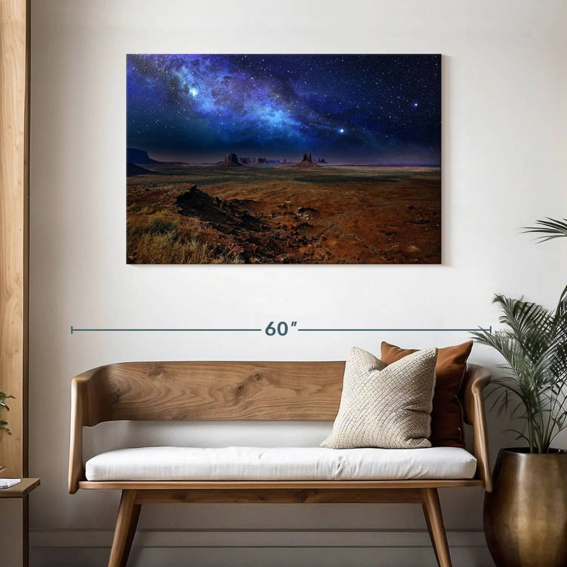 Alvord Starlit Monument Valley, H 30 po x l 45 po