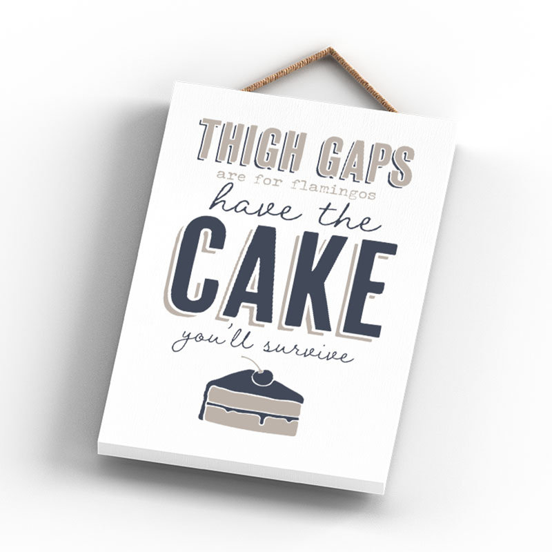 Vivid Squid Wholesale Have The Cake - No Frame Print on Wood